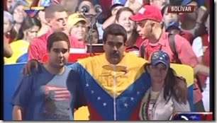 Nicolas Maduro wife Cilia son Nicolas Jr