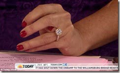 Savannah Guthrie engagement ring pic