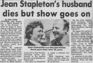 William Putch PamelaPutch Jean Stapleton