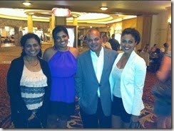 Nina Davuluri Family pic