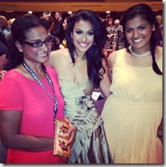 Nina Davuluri mother