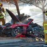 Paul Walker car crash photo