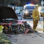 Paul Walker car crash picture