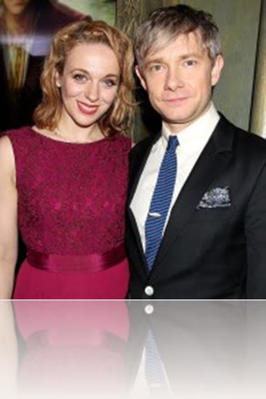 Amanda Abbington Martin freeman pictures