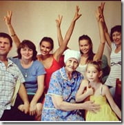 Irina Shayk family pics