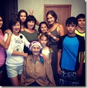 Irina Shayk family picture