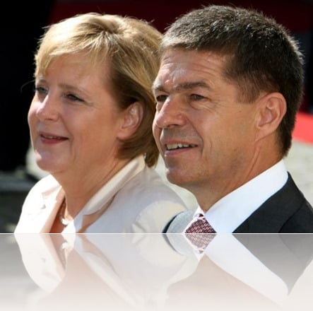 Joachim Sauer Angela Merkel husband