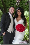 Tracy DiMarco Corey Epstein wedding pictures