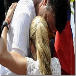 Leopoldo Lopez wife Lilian Tintori-pic