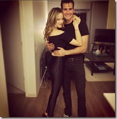 James Maslow  girlfriend Halston Sage pic