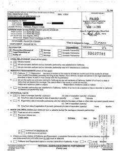 Frances Bean Cobain divorce doc