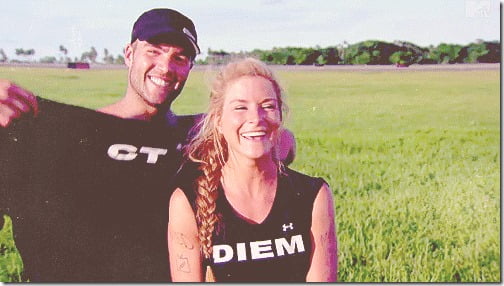 Diem Brown boyfriend Chris CT Tamburello pic