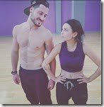 Janel Parrish dwts  Val Chmerkovskiy pics