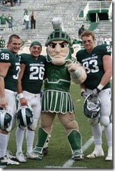 Jon Misch Michigan state linebacker pic