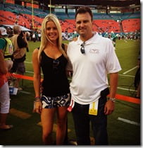 Lisa Thomson husband Drew Rosenhaus pic