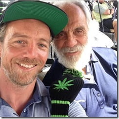 Paris Chong Tommy Chong son pic