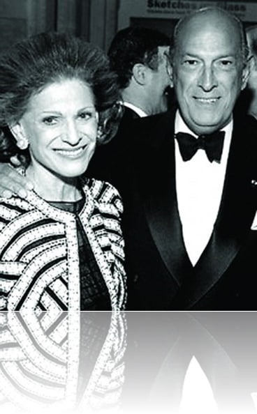 Oscar de la Renta wife Annette de la Renta