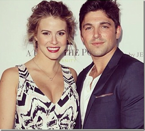 Robert Adamson: Actress Linsey Godfrey's fiance