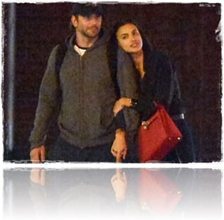 Bradley Cooper Irina Shayk kissing pics