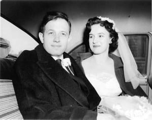 John Nash Alicia Nash wedding pic