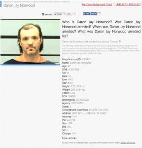 Daaro J Norwood mugshot 2013