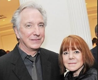 Alan Rickman wife Rima Horton