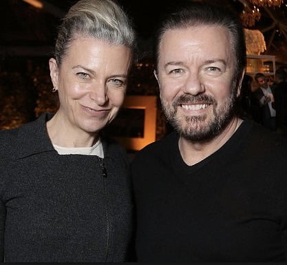 Ricky Gervais girlfriend Jane Fallon