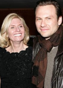 Christian Slater mother Mary Jo Slater pic