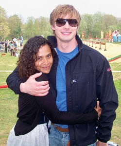 Bradley James girlfriend Georgia King Angel