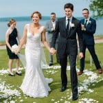 Ginger zee Ben Aaron wedding pics