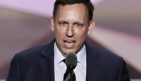 Who is Peter Thiel's boyfriend?